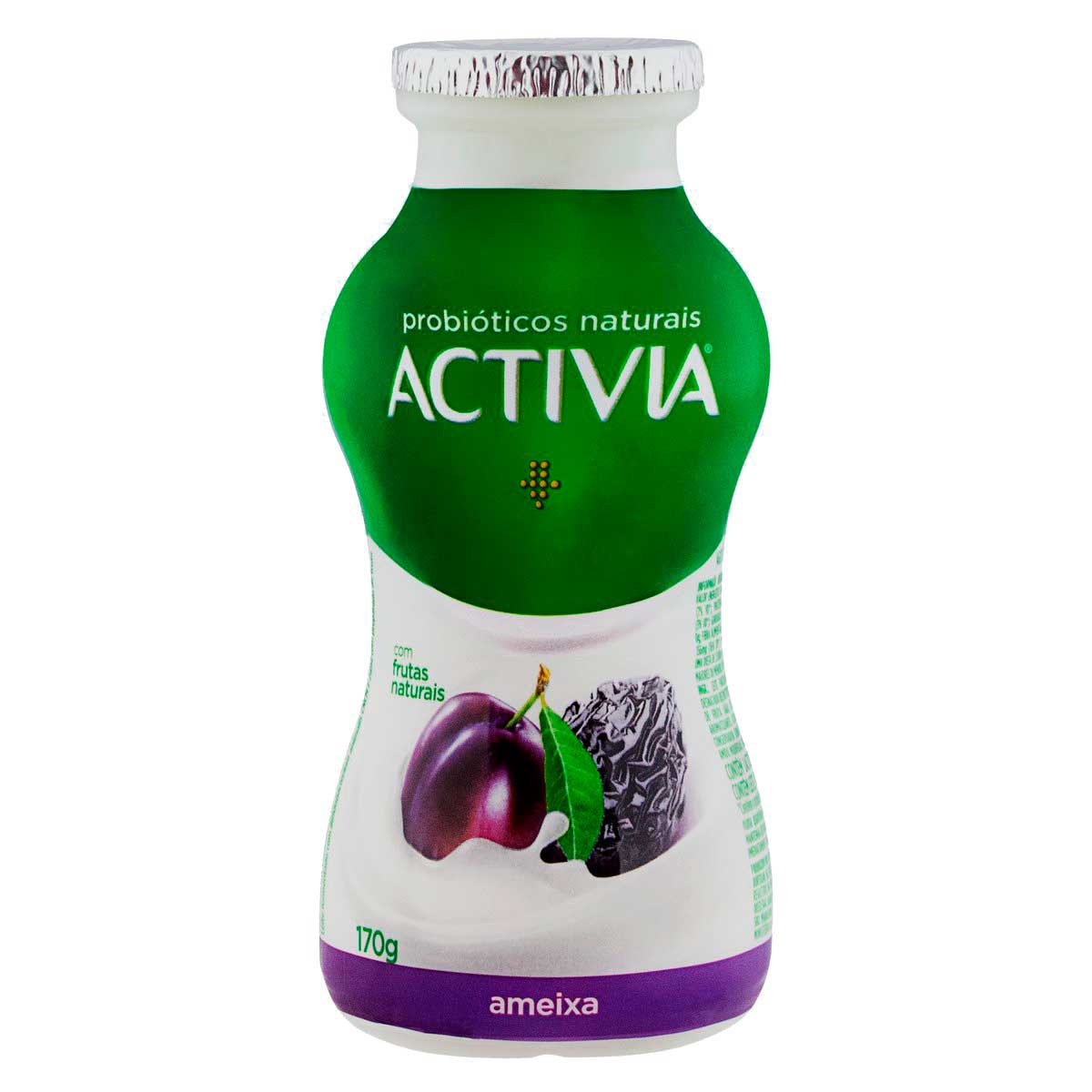 Leite Fermentado Parcialmente Desnatado Sabor Ameixa Activia 170g