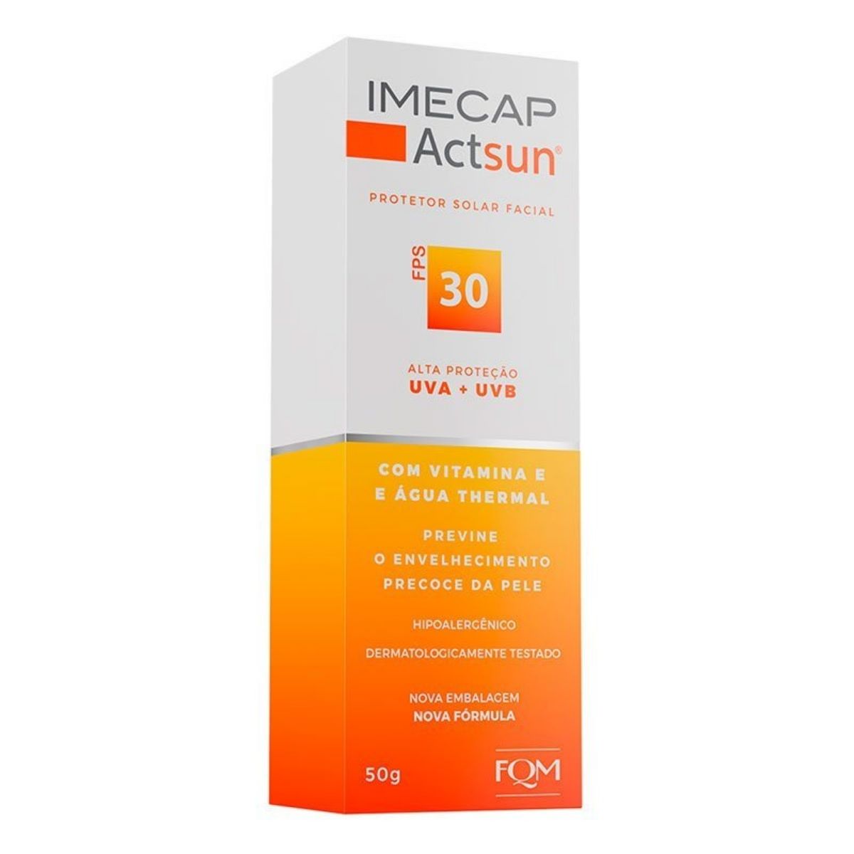 Protetor Solar Fps 30 FQM Bisnaga 60 ml