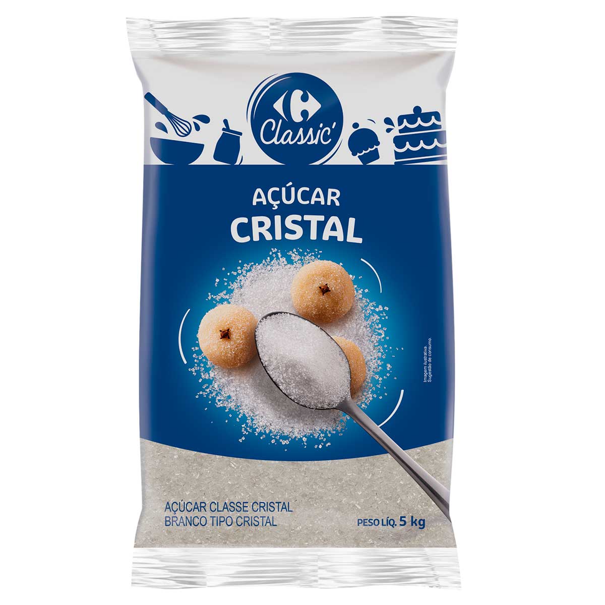 Açúcar Cristal Carrefour 5kg