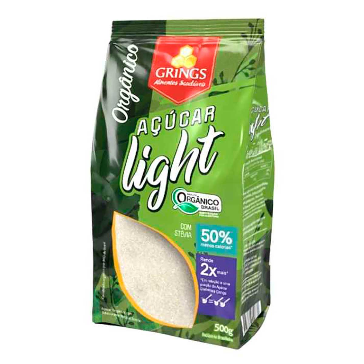 Açúcar Orgânico Light Grings 500 g