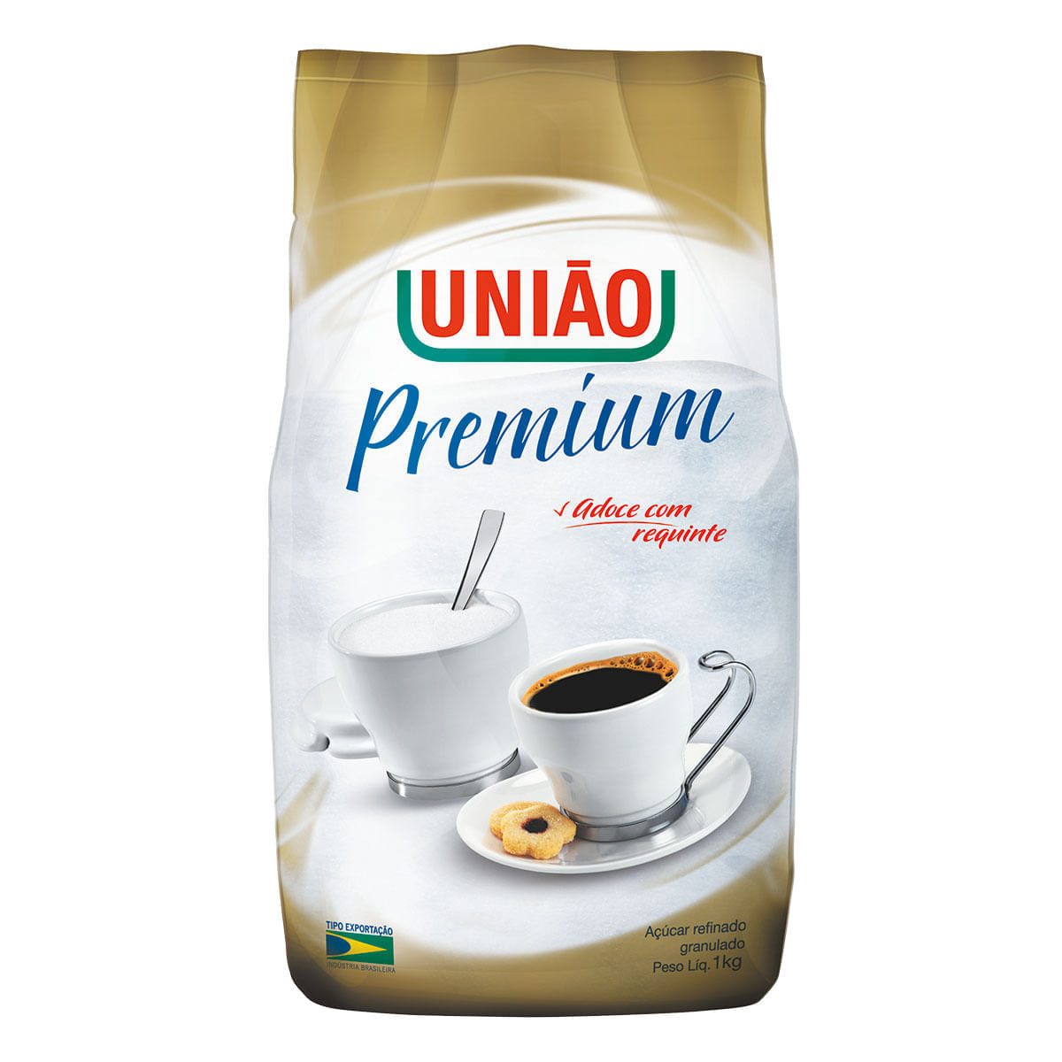 Açúcar Refinado União Premium 1Kg