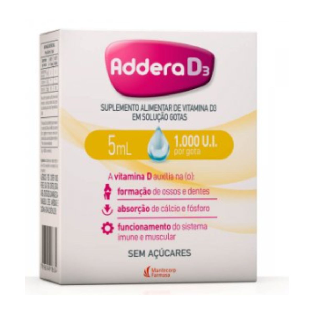 Addera 1000ui Gotas Frasco 5ml