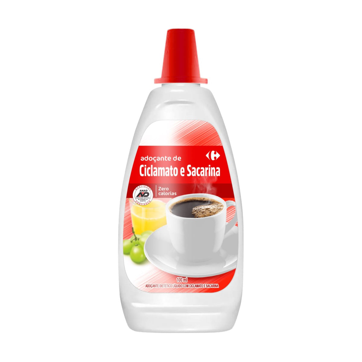 Adoçante Líquido Sacarina Carrefour 100 ml