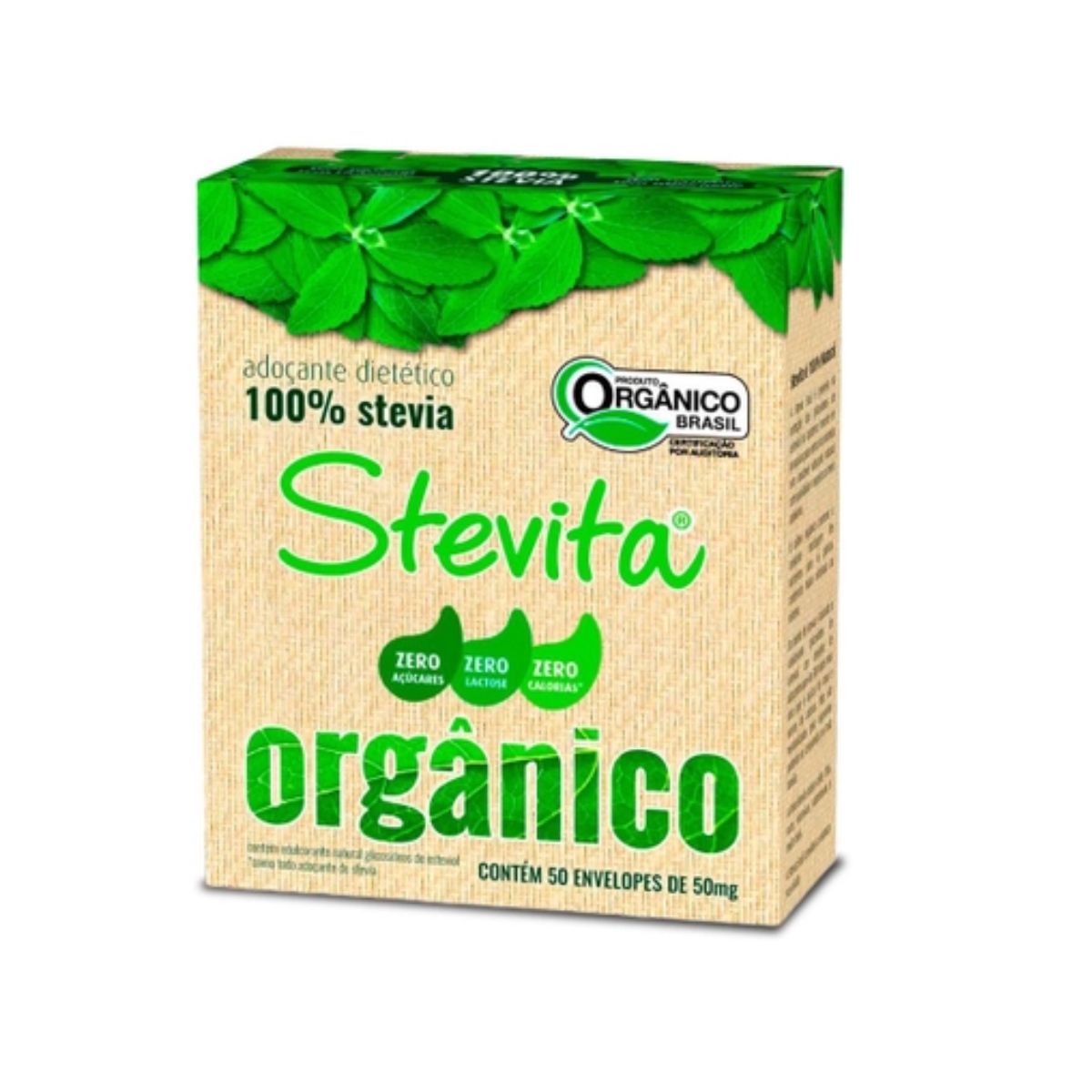 Adoçante Stevita Orgânico 50 Saches de 50mg