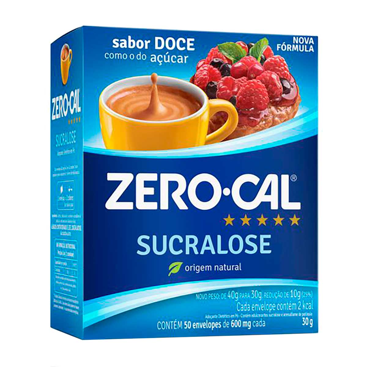 Adoçante Sucralose em Pó Zero Cal 30 g