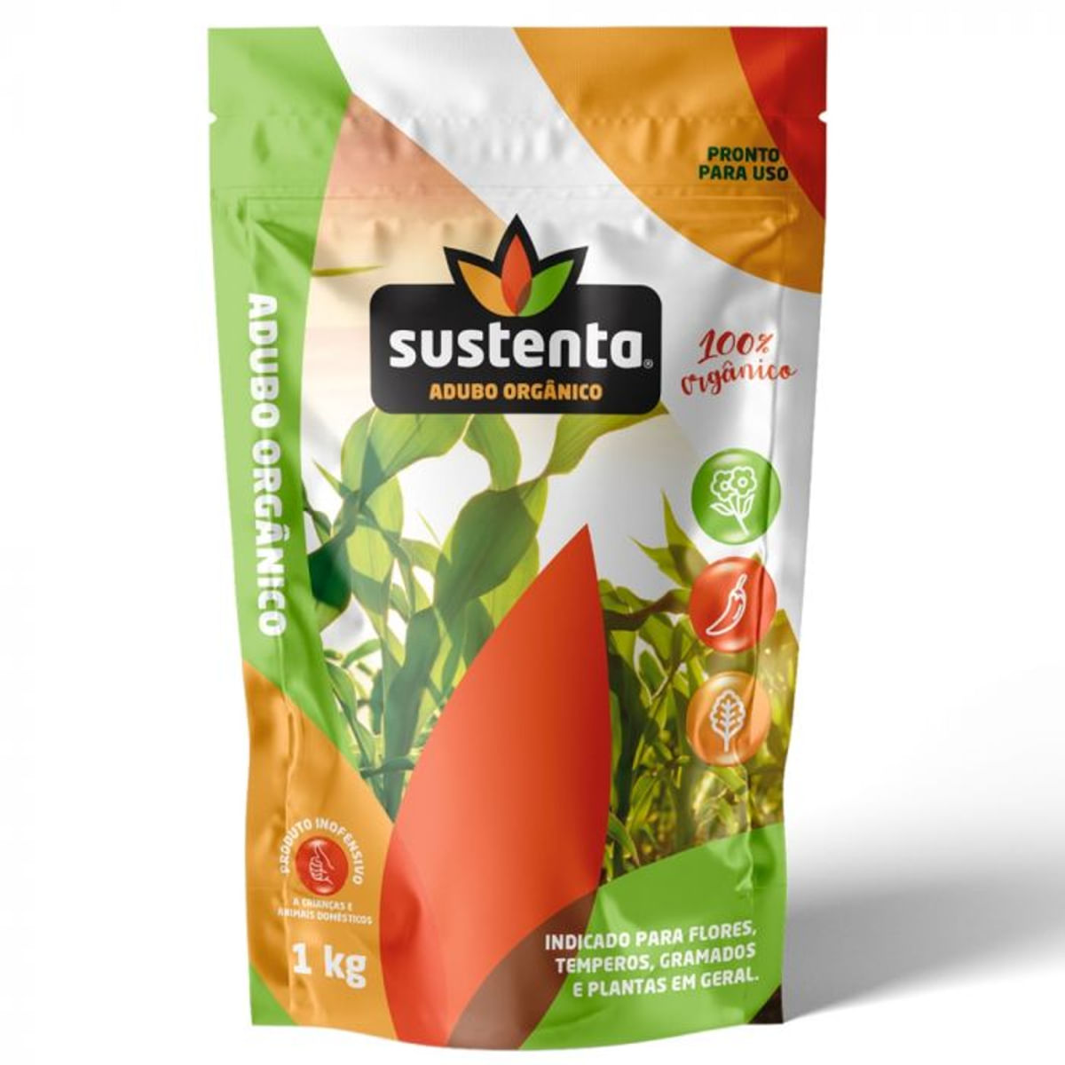 Adugo Orgânico Sustenta Ecomark 1 Kg