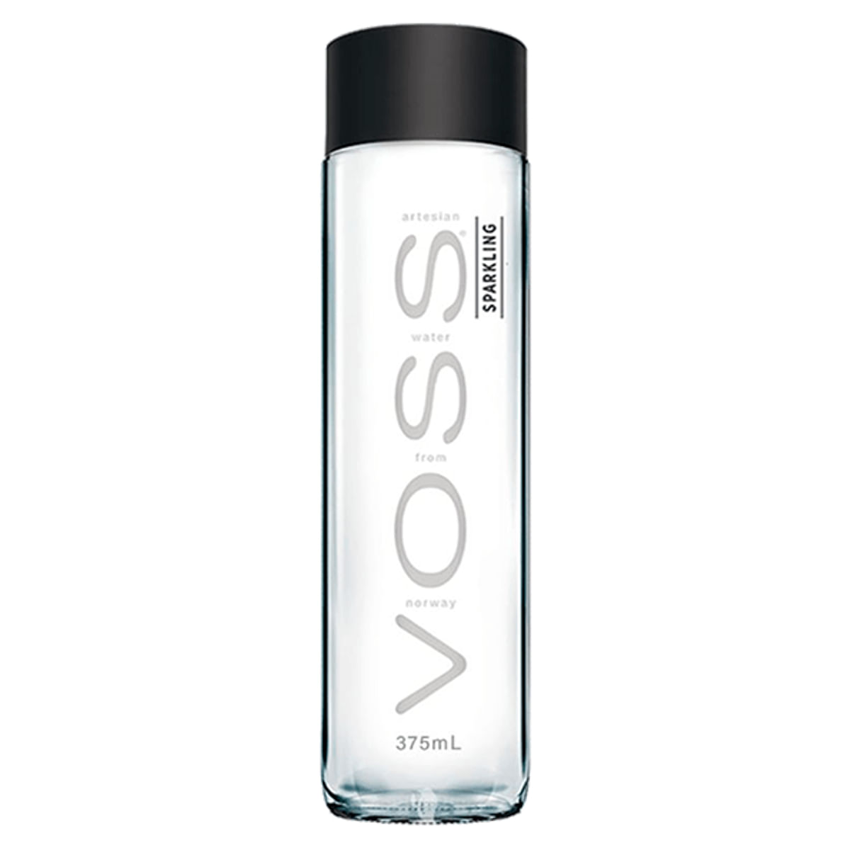 Água Mineral com Gás Voss Garrafa 375 ml