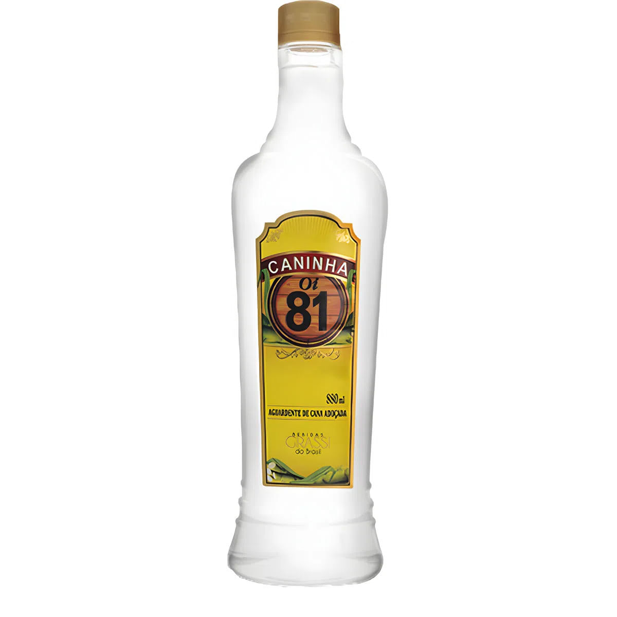 Aguardente Caninha Oi 81 Garrafa 880 ml