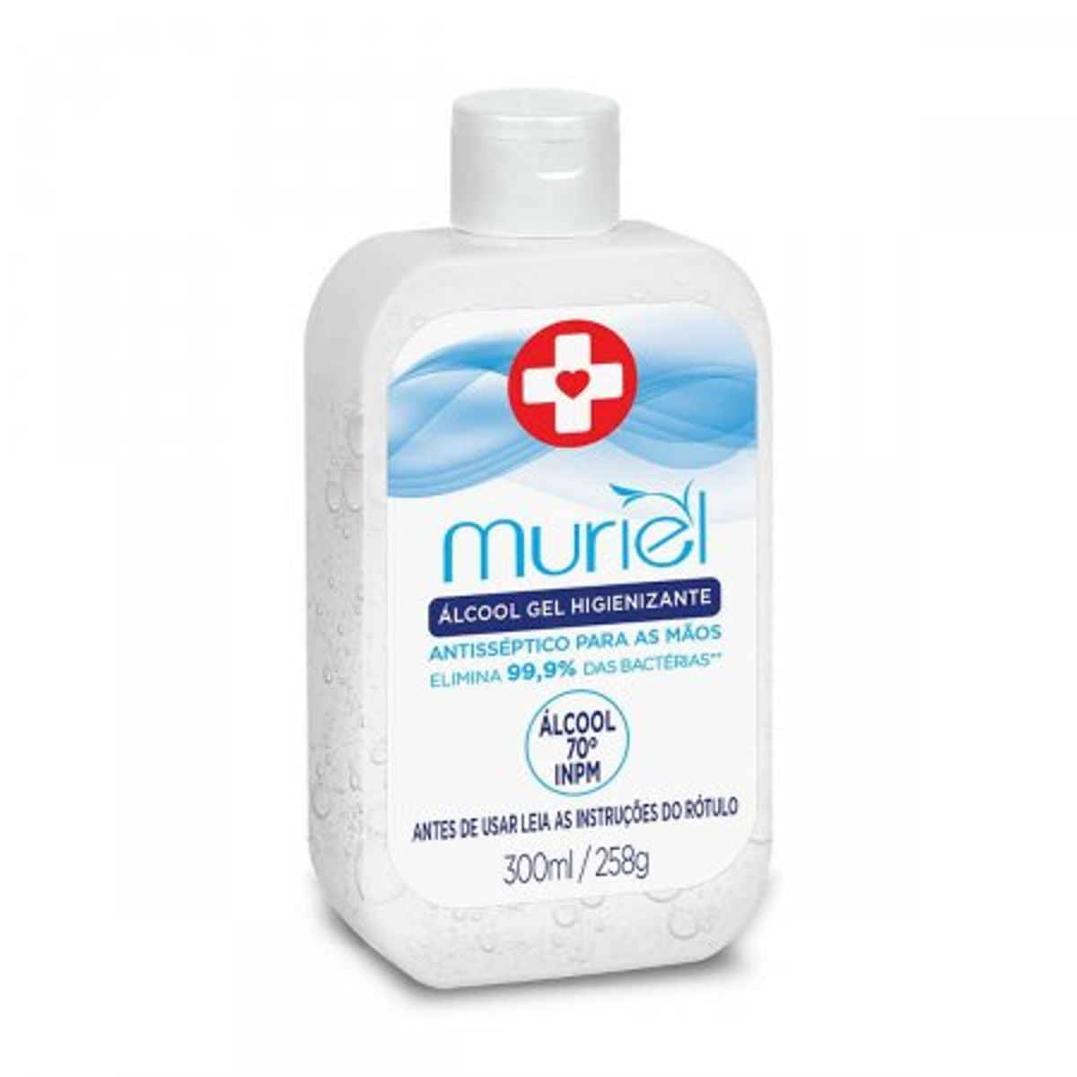 Alcoól em Gel para Mãos 70 % Muriel 300 Ml