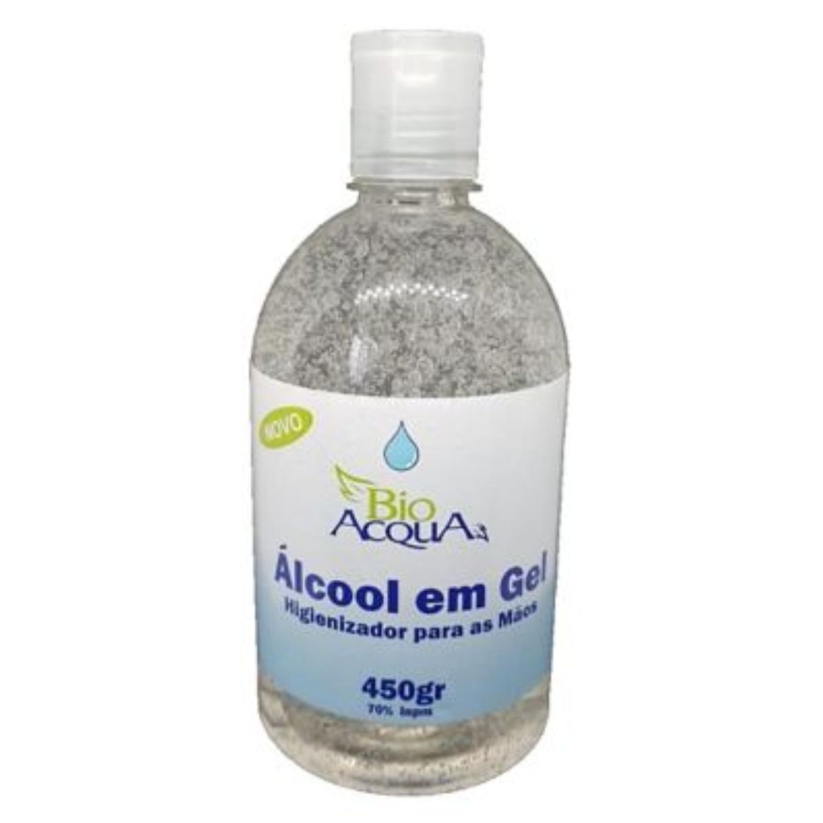 Álcool Gel 70 Mãos Bio Acqua  450 g