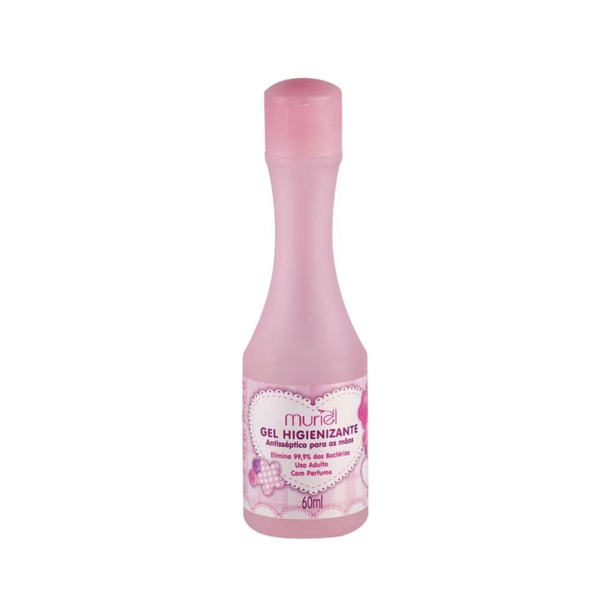 Álcool Gel Baby Muriel Rosa 60 ml