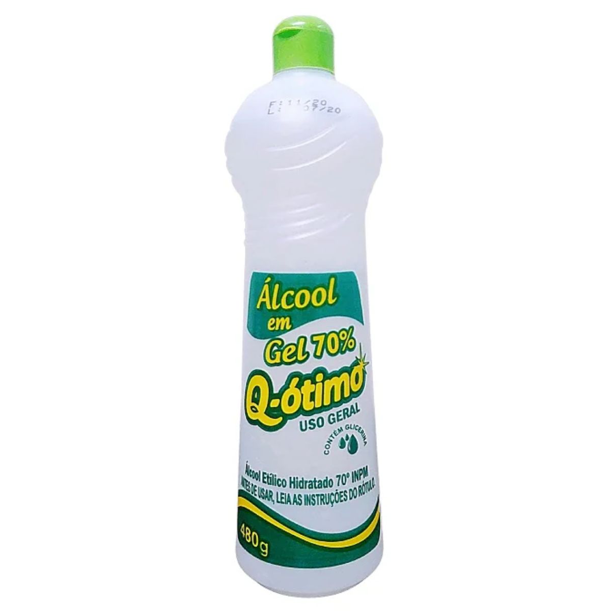 Álcool em Gel 70% Q-ótimo 480 g