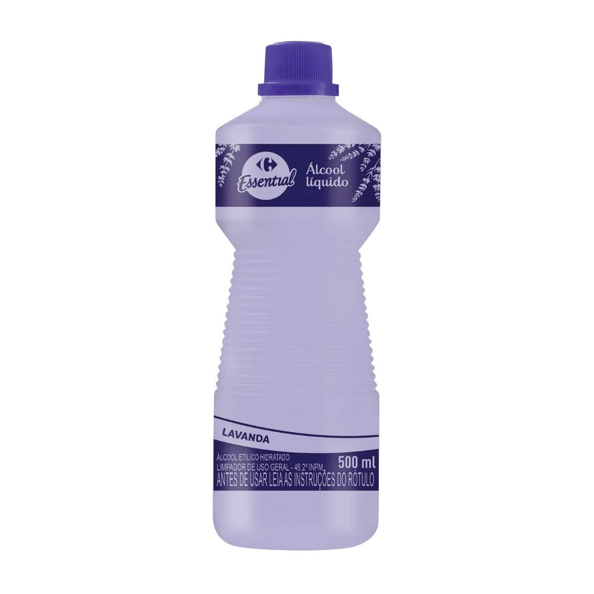 Álcool Liquido 46 Carrefour Lavanda 500 ml