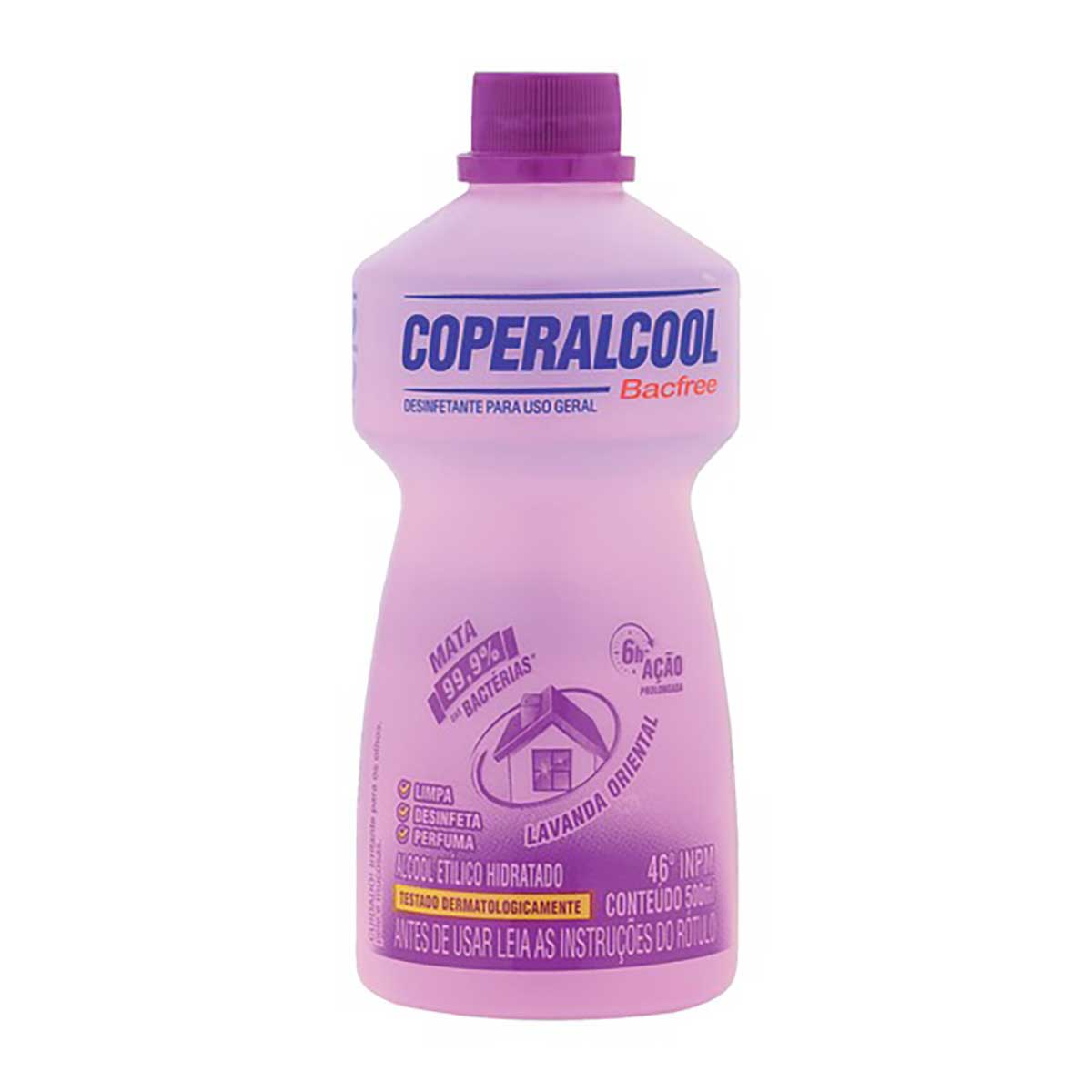 Alcool Líquido Coperalcool Lavanda 500ml