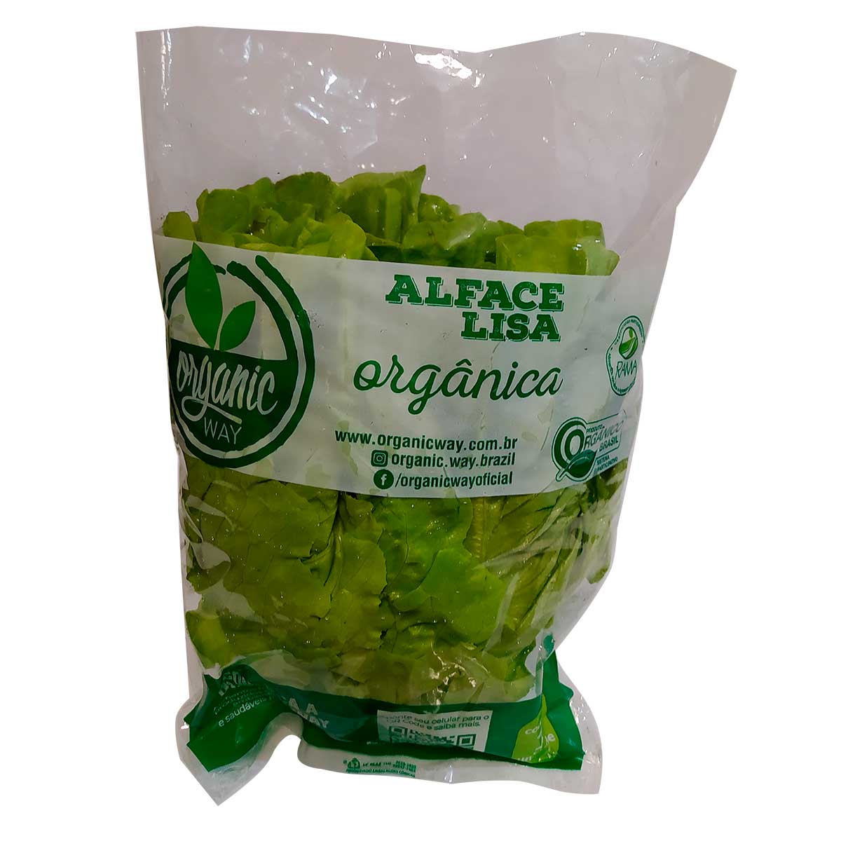 Alface Lisa Orgânica Organic Way 1 Unidade