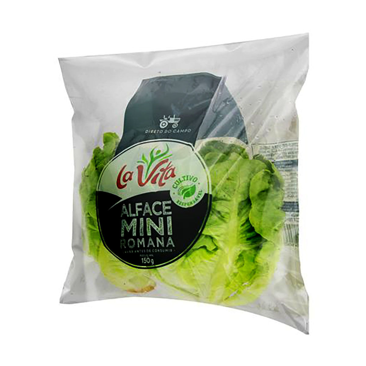 Alface Mini Romana La Vita 150 g