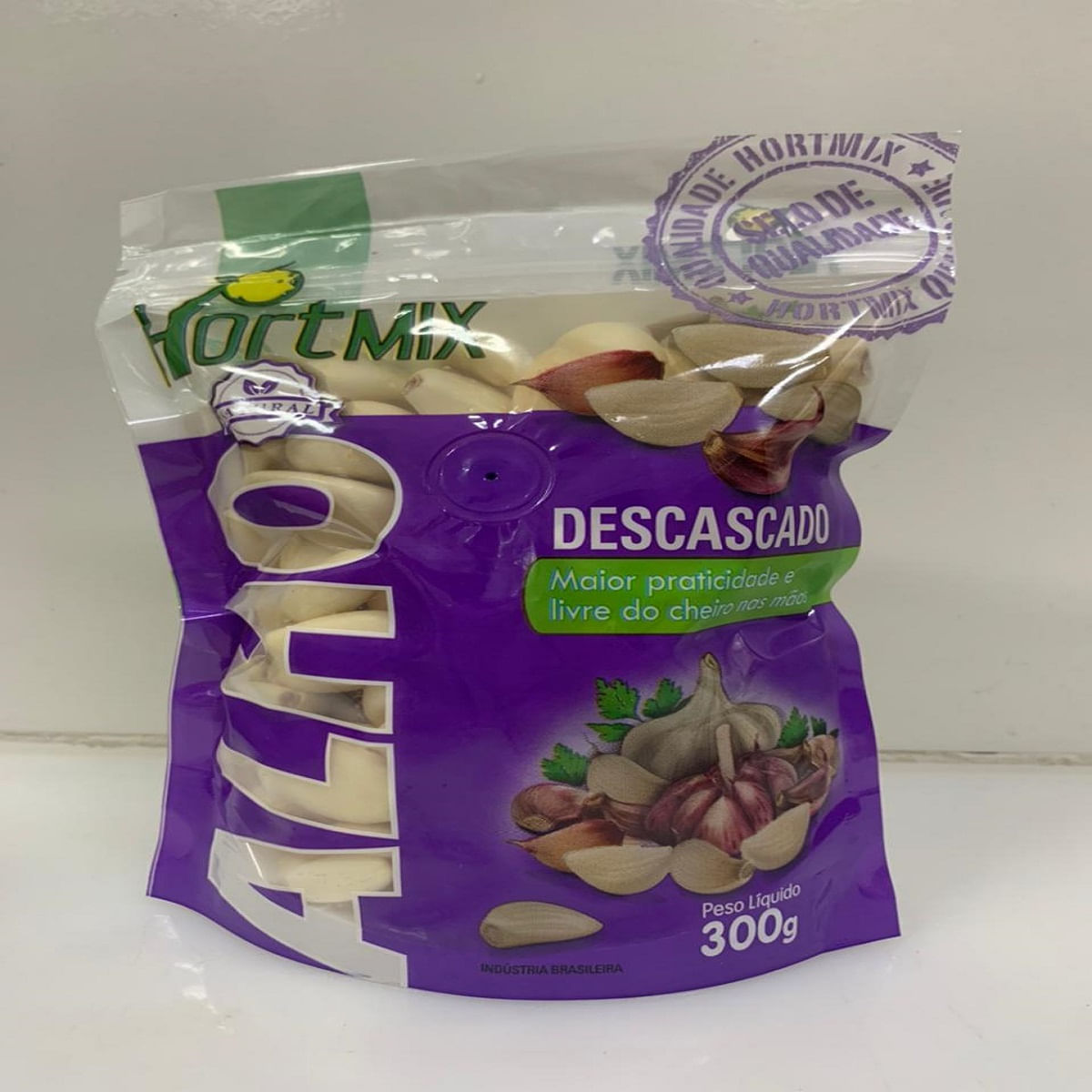 Alho Descascado Hortmix 300 g