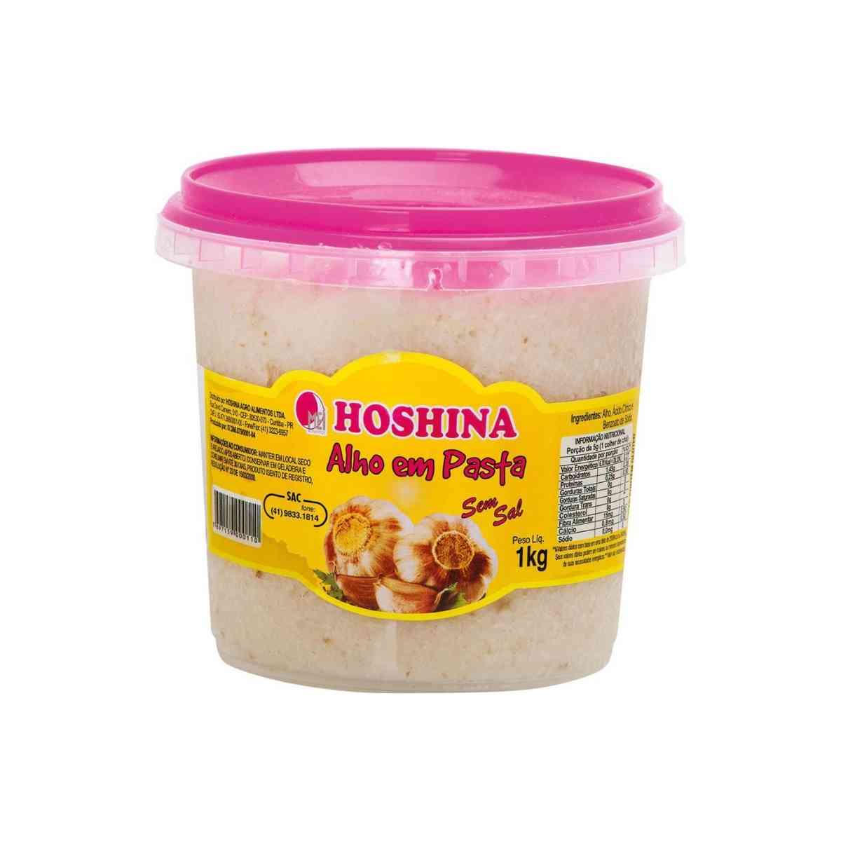 Alho Hoshina Picado 1 Kg