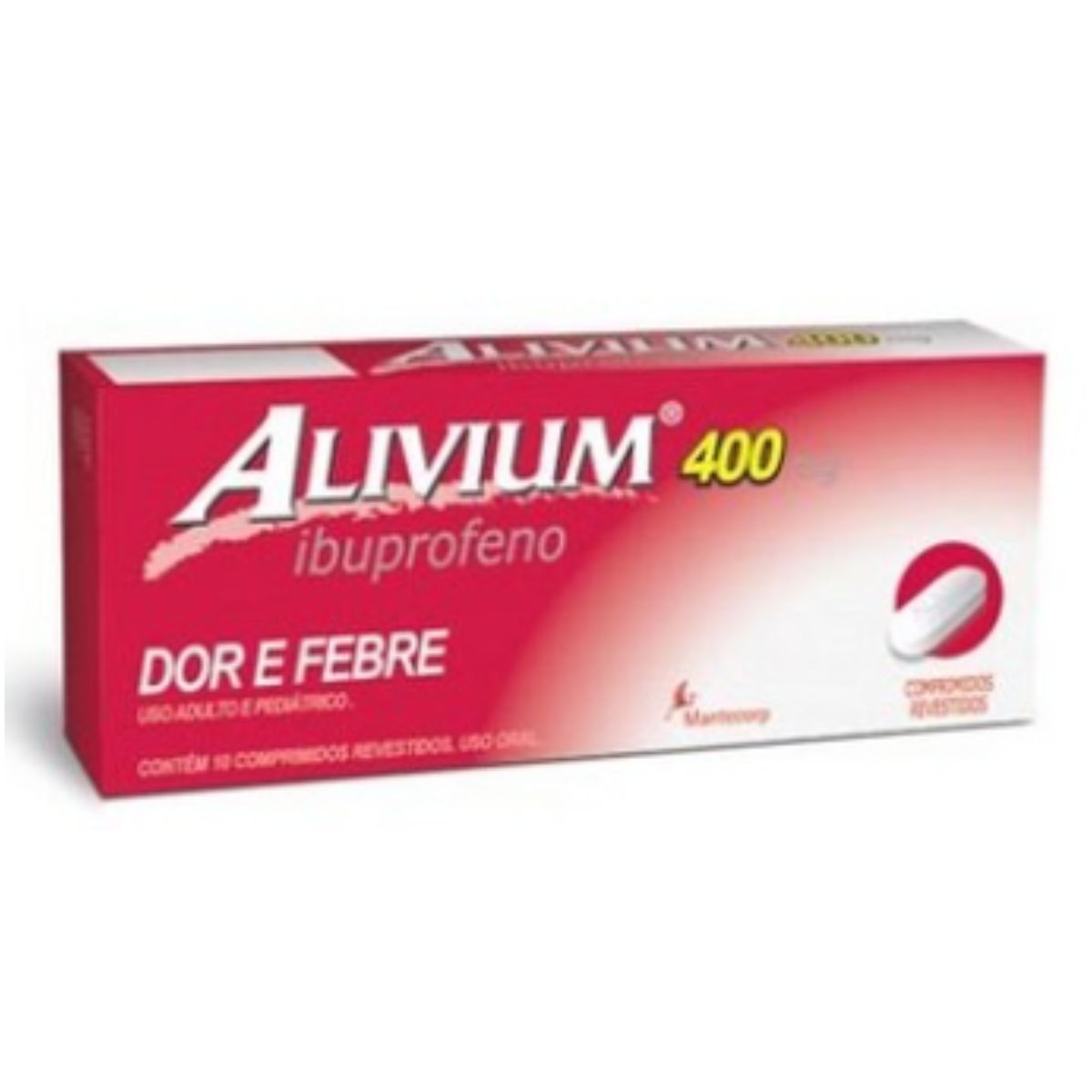 Alivium 400mg 10 Comprimidos