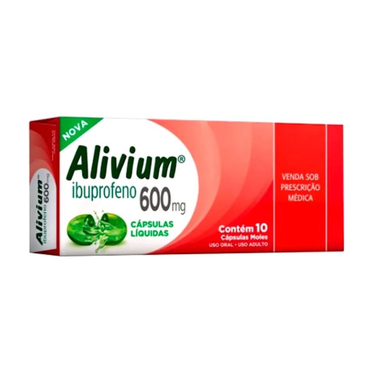 Alivium 600mg 10 Comprimidos