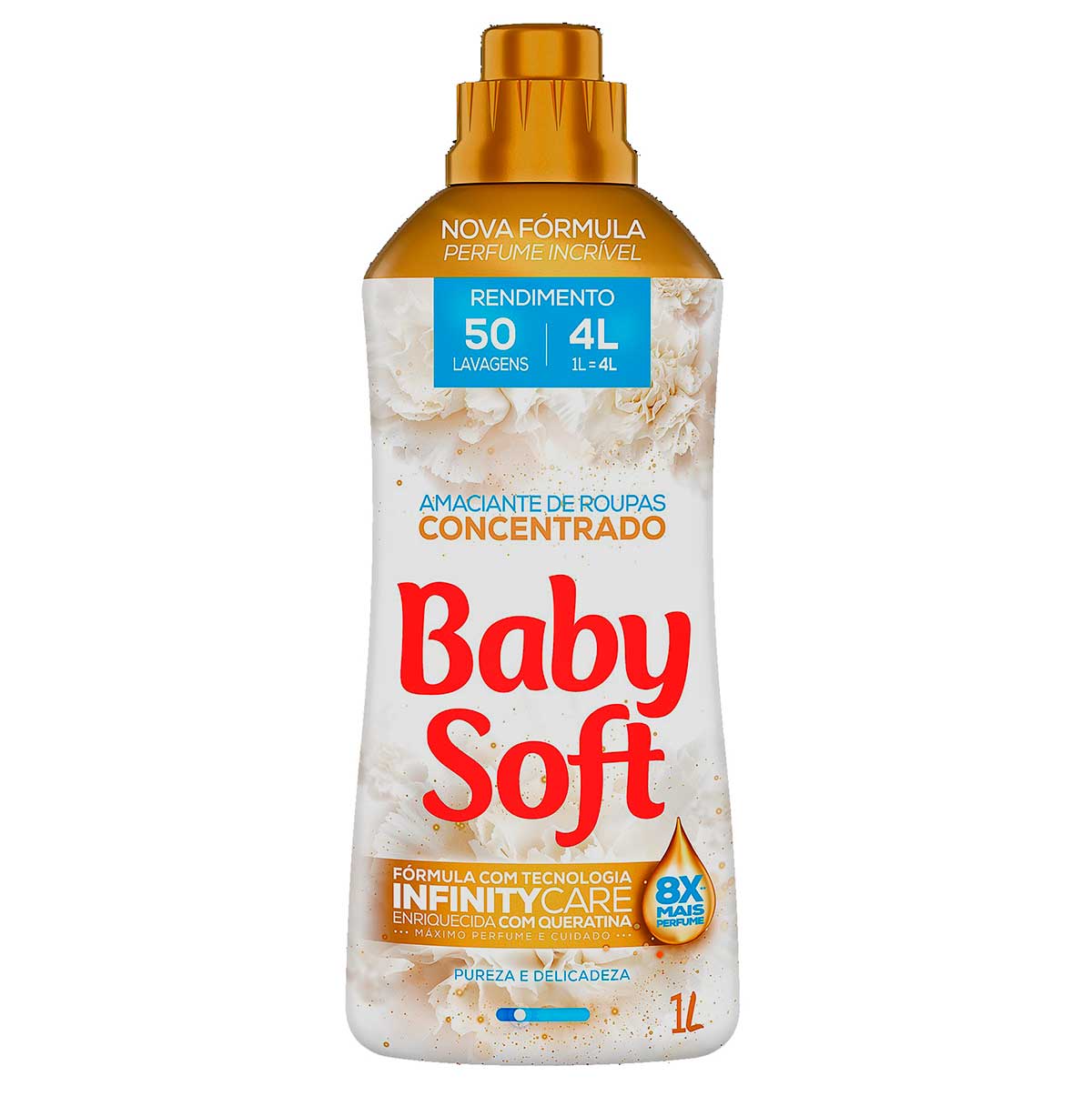 Amaciante Concentrado Baby Soft Pureza 1L