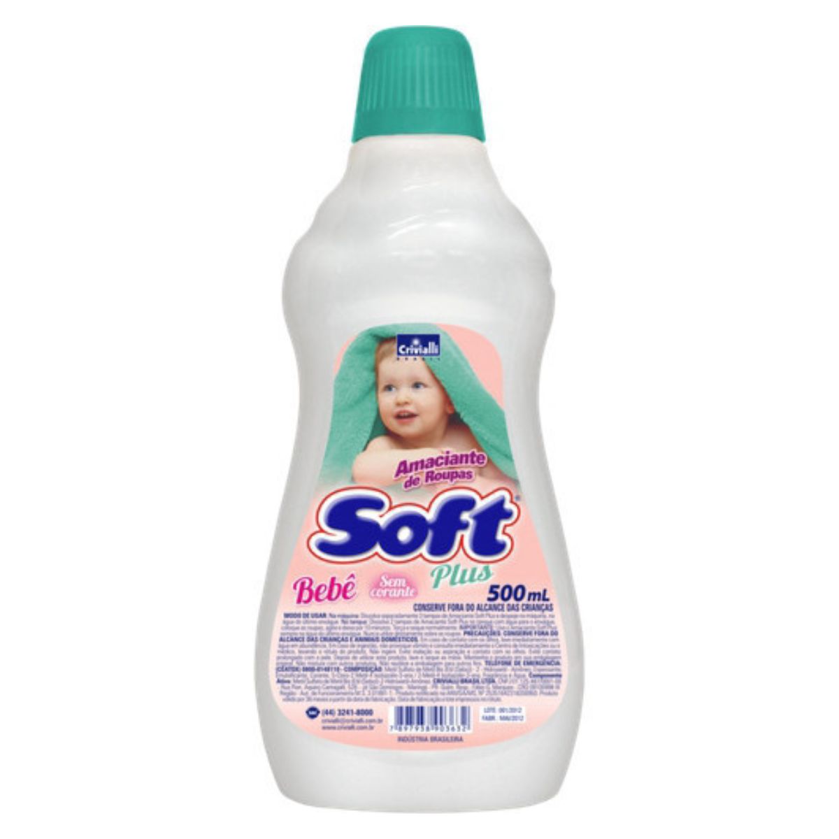 Amaciante Soft Plus Bebê 500 ml