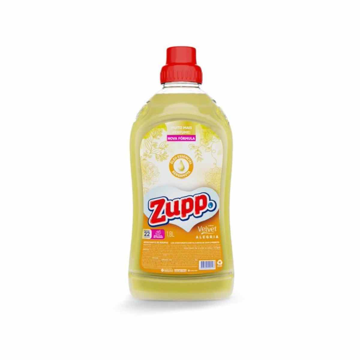 Amaciante Zupplin Toque Alegria 1,8 l