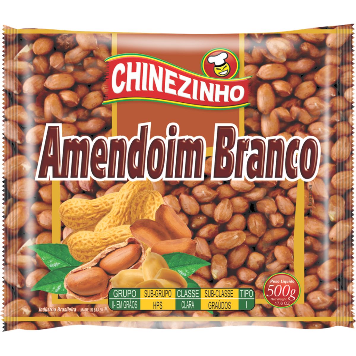 Amendoim Branco Chinezinho 500 g