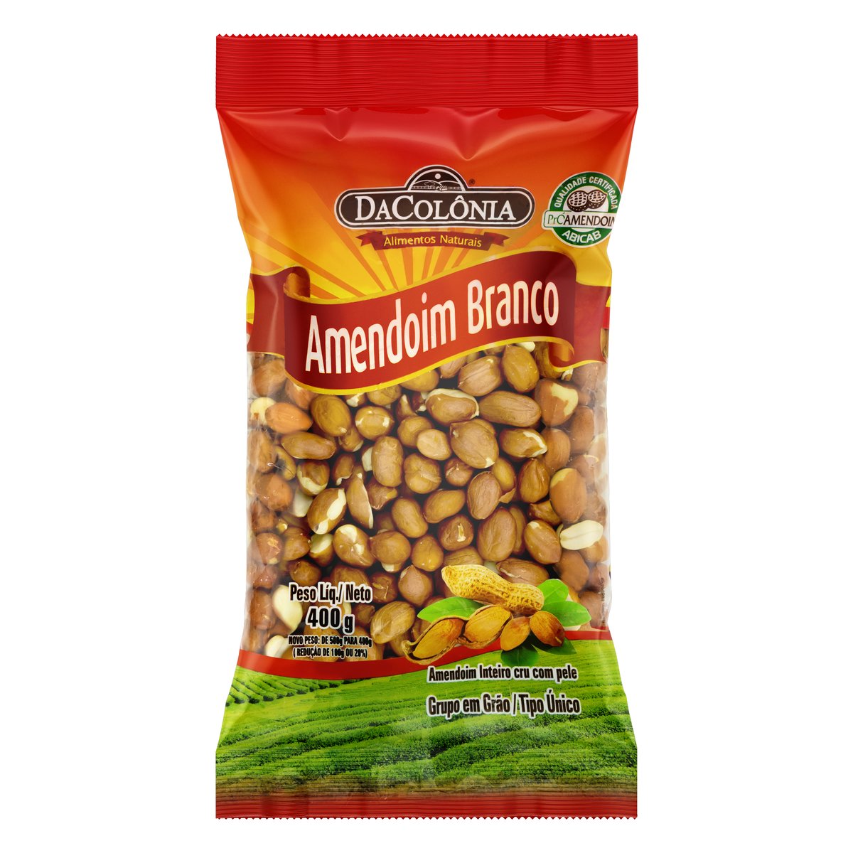 Amendoim Branco Dacolonia 400 g