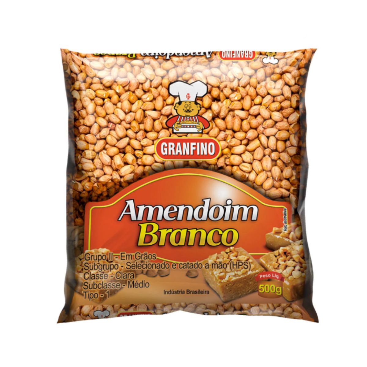 Amendoim Branco Granfino 500 g