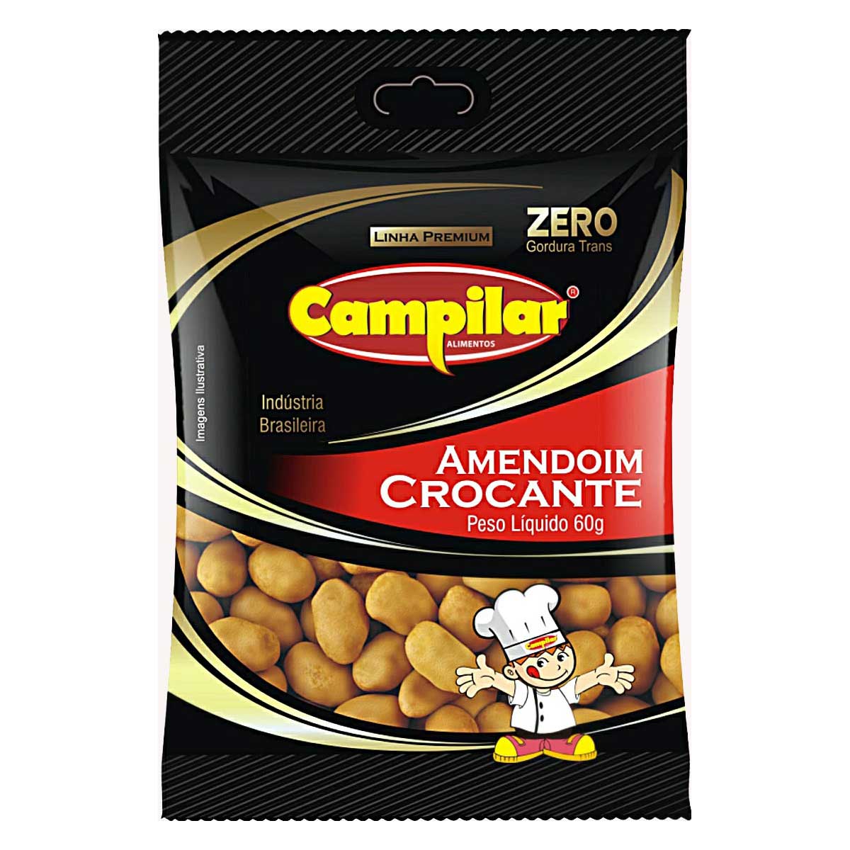 Amendoim Crocante Campilar 60 g