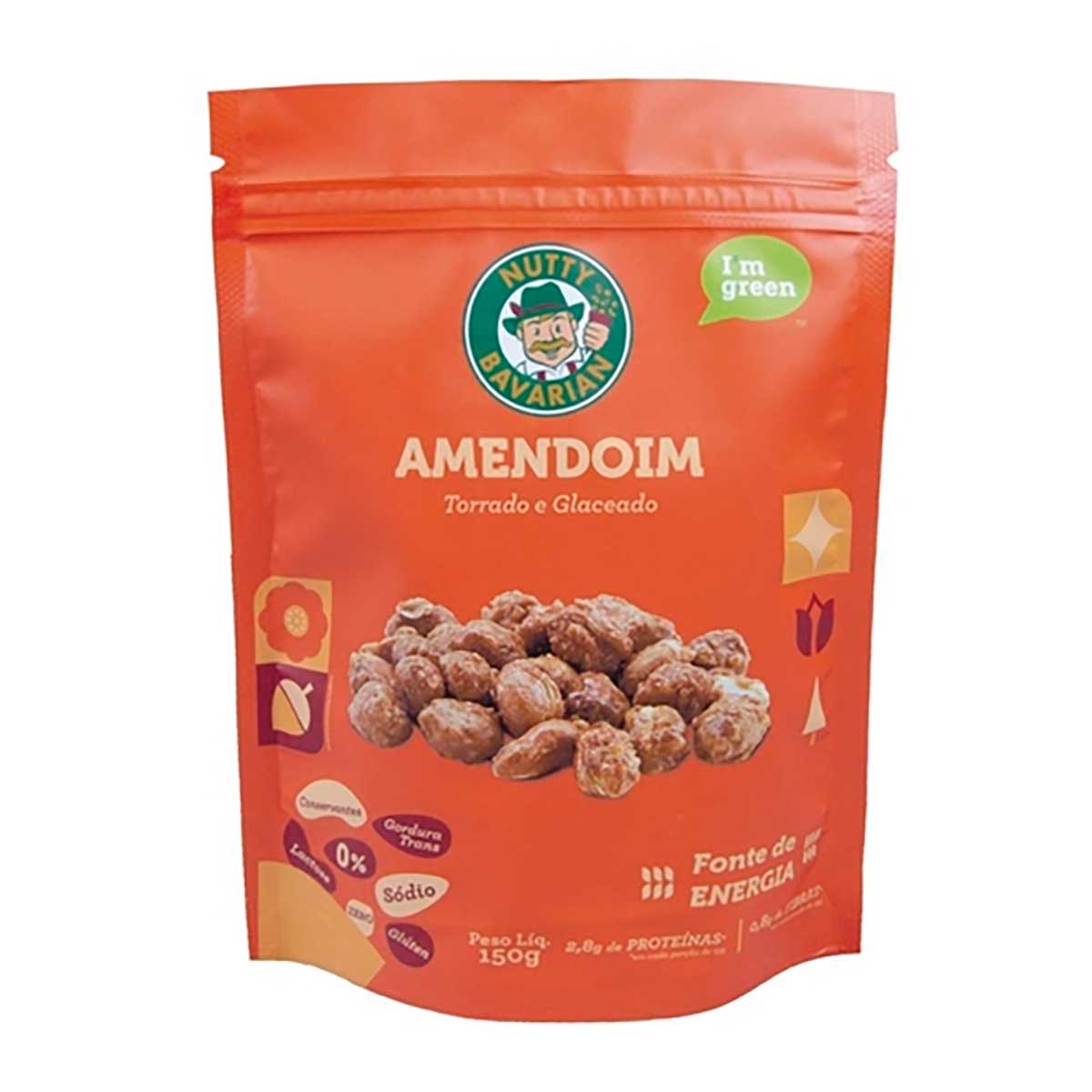 Amendoim Doce Nutty Bavarian Glacea 150 g