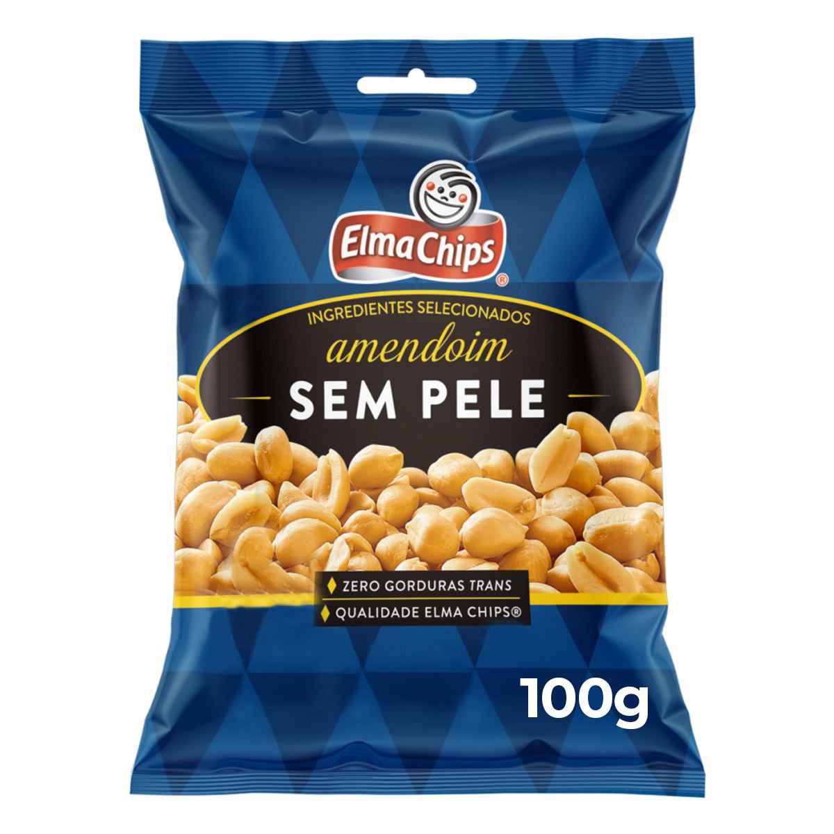 Amendoim Frito e Salgado sem Pele Elma Chips 100g