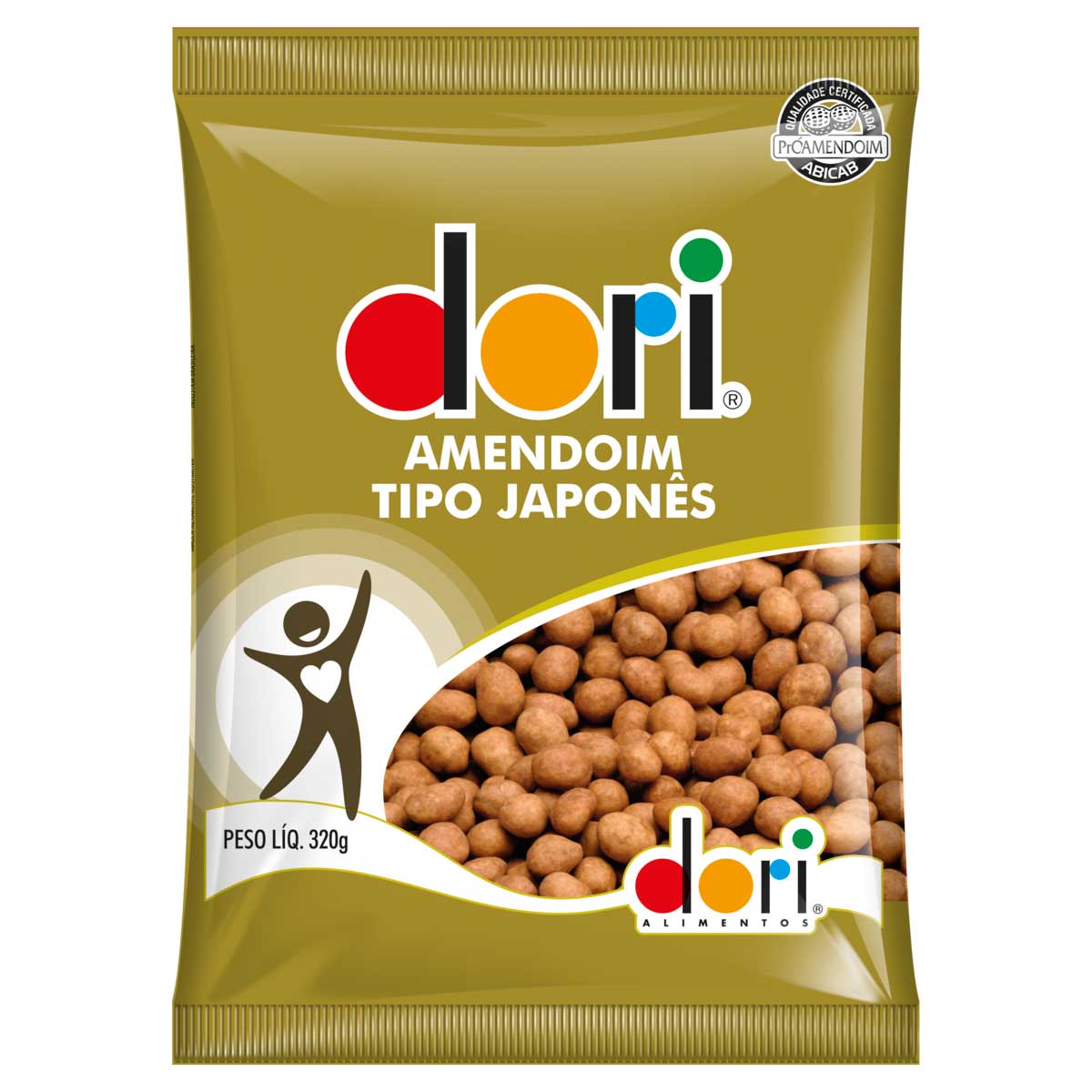 Amendoim Japonês Salgado Dori 320g