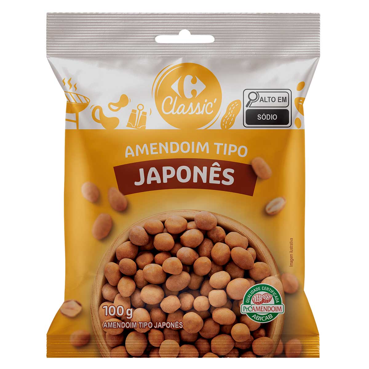 Amendoim Japonês Tradicional Carrefour 100g