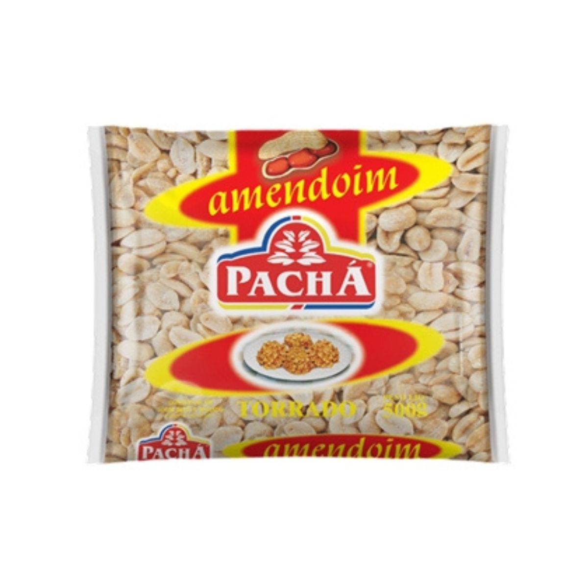 Amendoim Torrado Grão Pacha 500 g