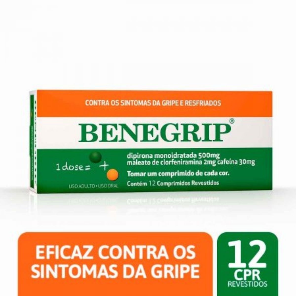 Analgésico Benegrip com 12 Comprimidos