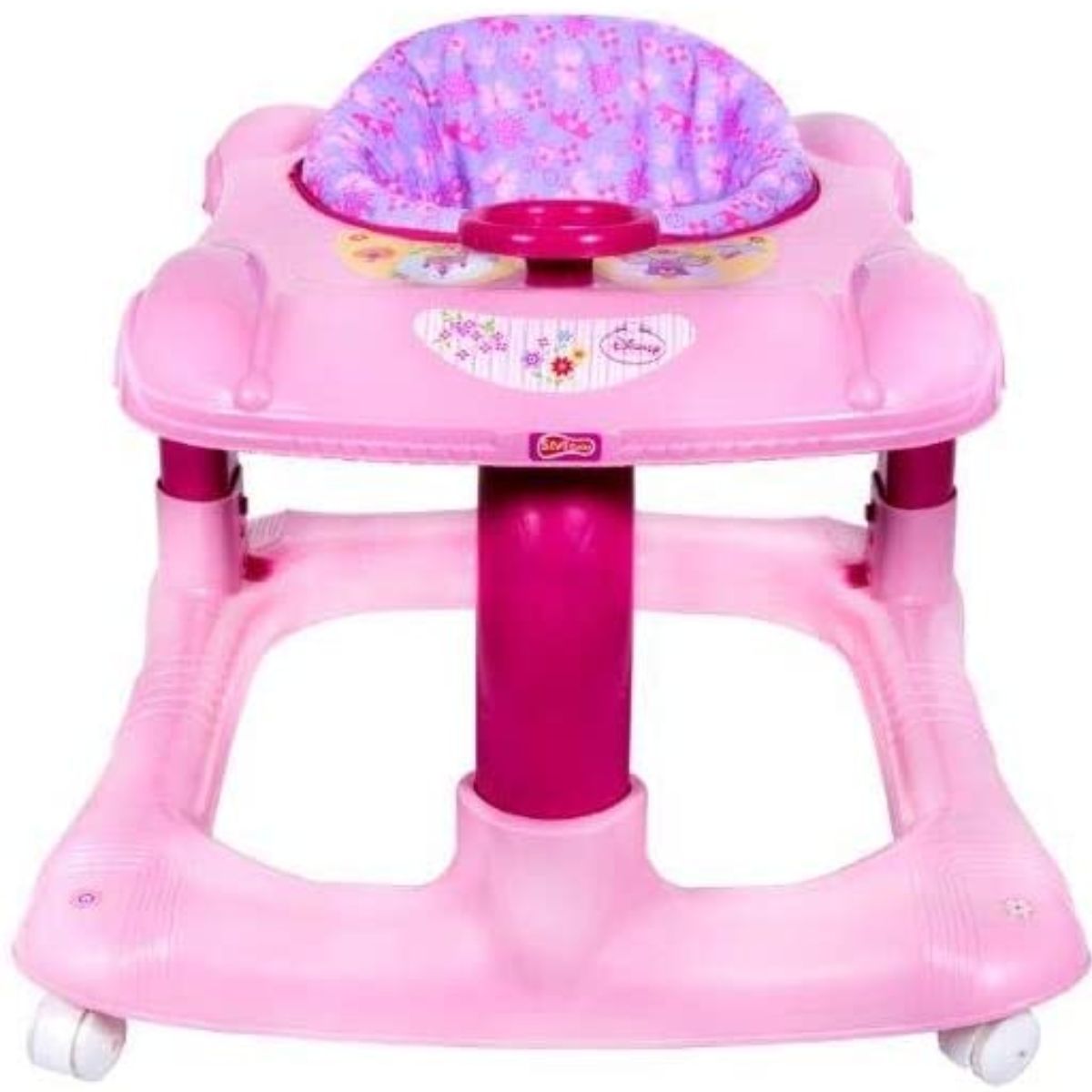 Andador para Bebê Styll Baby Princesas Disney Rosa