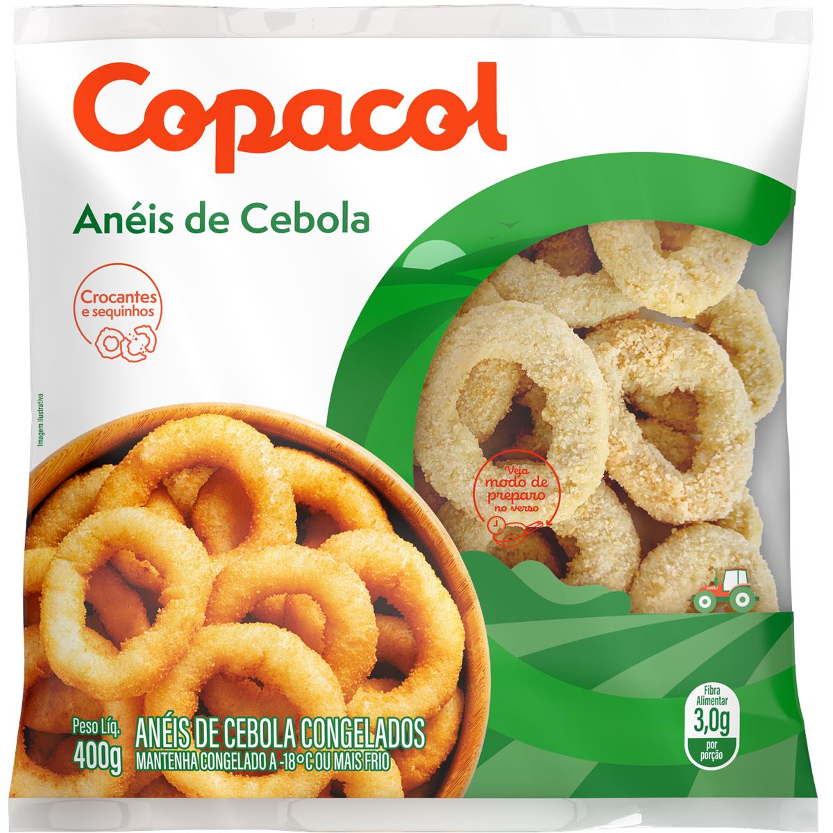 Anéis de Cebola Copacol 400 g