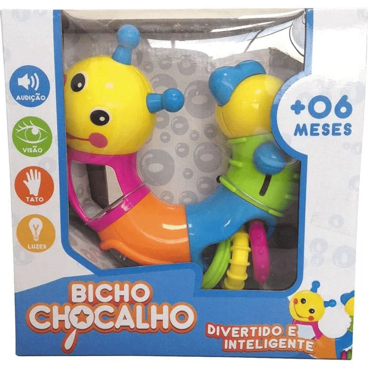 Bicho Chocalho Animal Zoo Toys Zoop