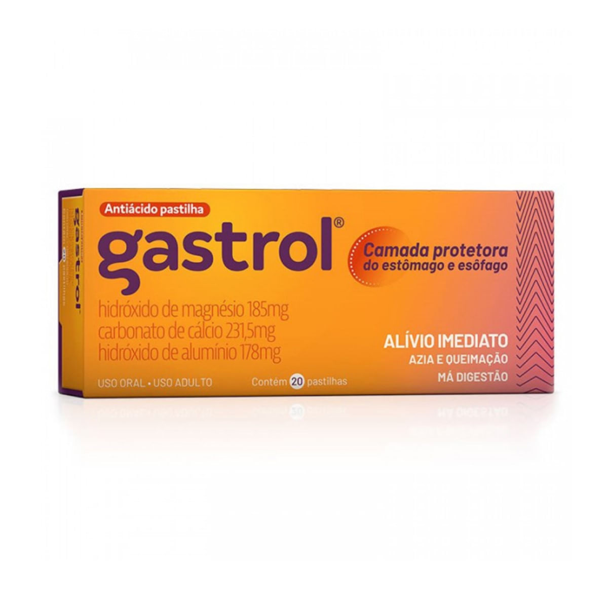 Antiacido Pastilha Gastrol 20un