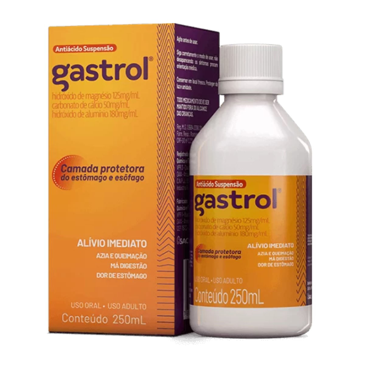 Antiacido Suspensão Gastrol 250ml