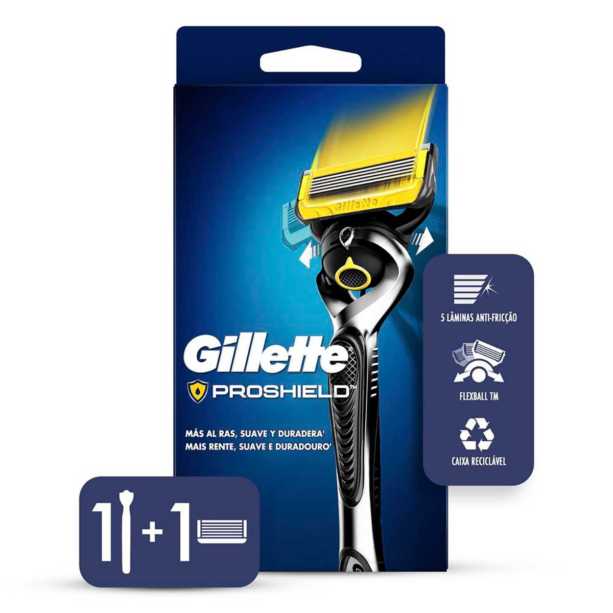 Aparelho de Barbear Gillette Fusion Proshield