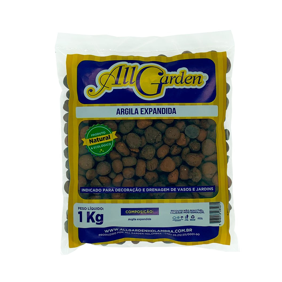 Argila Expandida All Garden 1 Kg