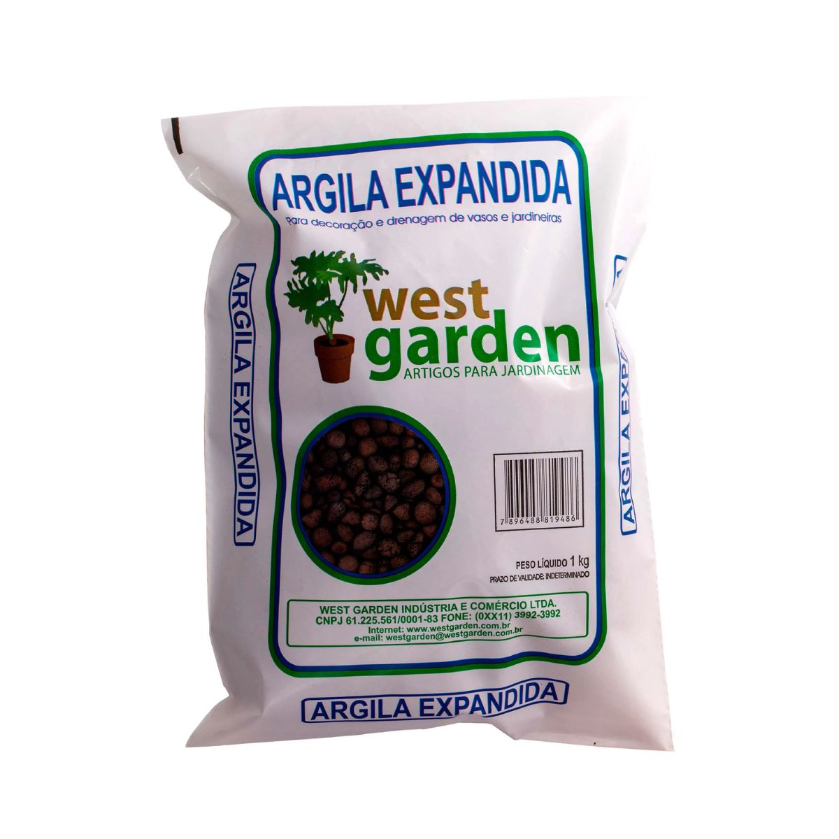 Argila Expandida West Garden 1KG