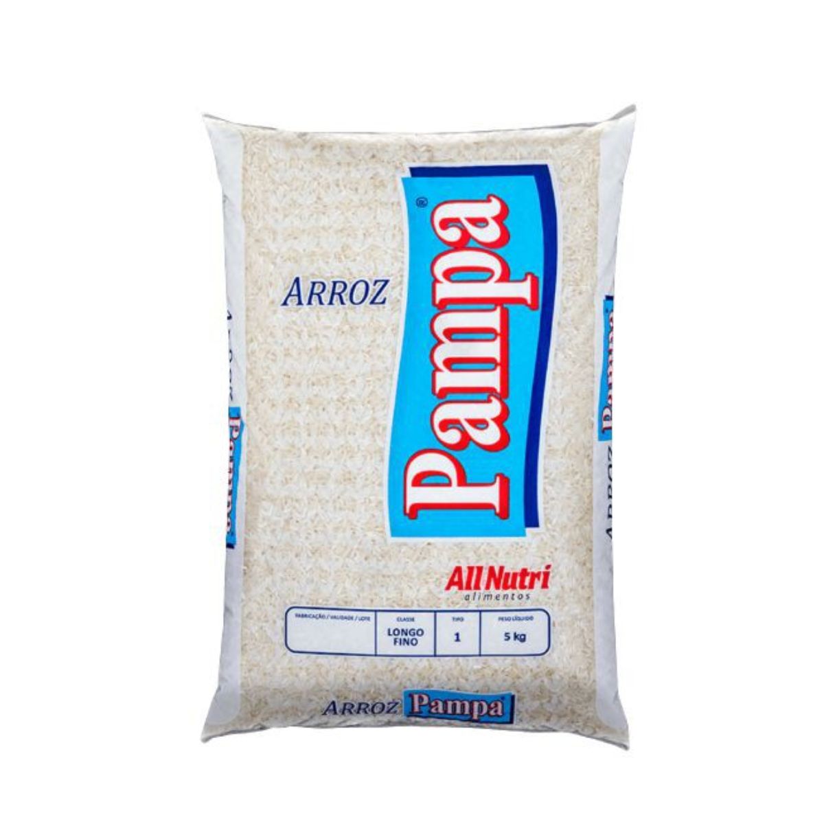 Arroz Pampa Branco 5 kg