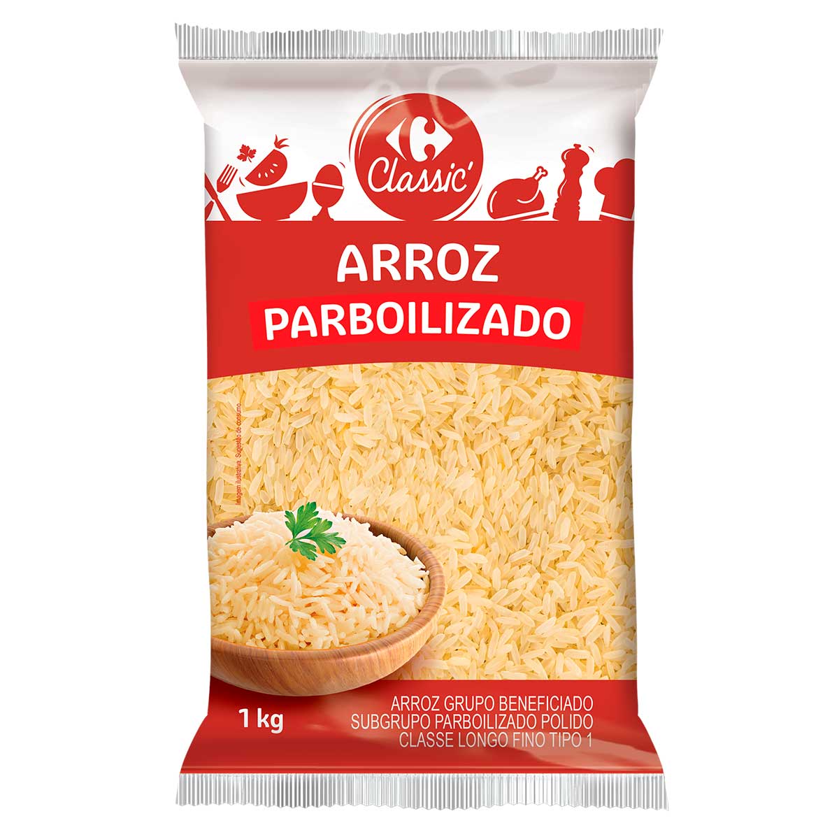 Arroz Tipo 1 Parborizado Carrefour 1 kg