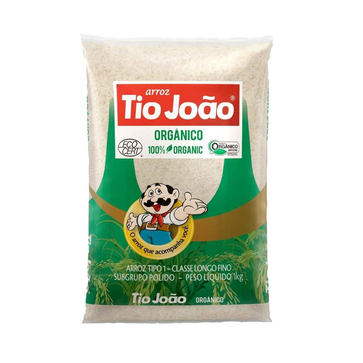 Arroz Orgânico Tipo 1 Tio João 1 kg