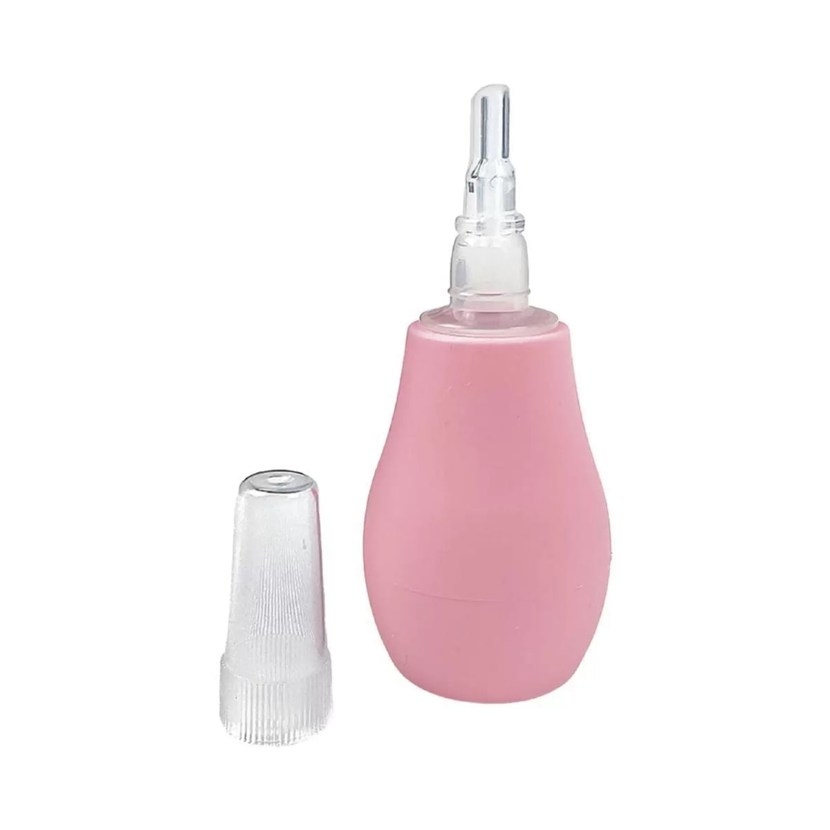 Aspirador Nasal Infantil Portátil de Silicone Adoleta Rosa