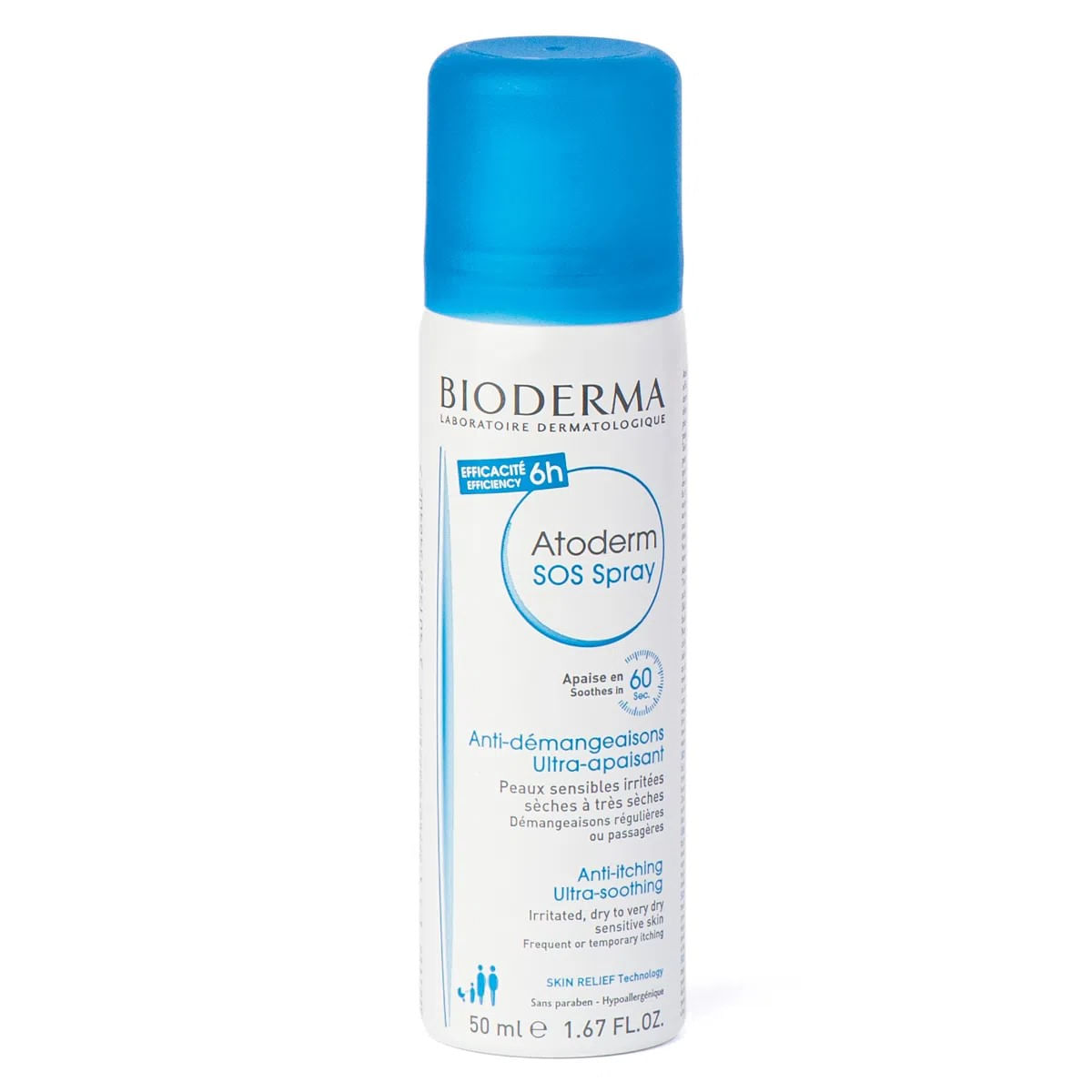 Spray Hidratante Calmante Anticoceira Atoderm SOS Bioderma 50ml